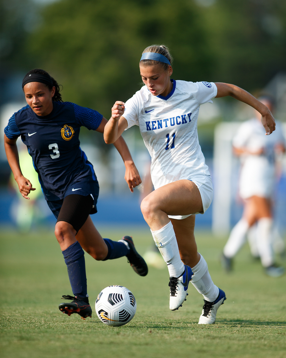 Julia Grosso.

Kentucky beat Murray State 3-2.

Photo by Eddie Justice | UK Athletics