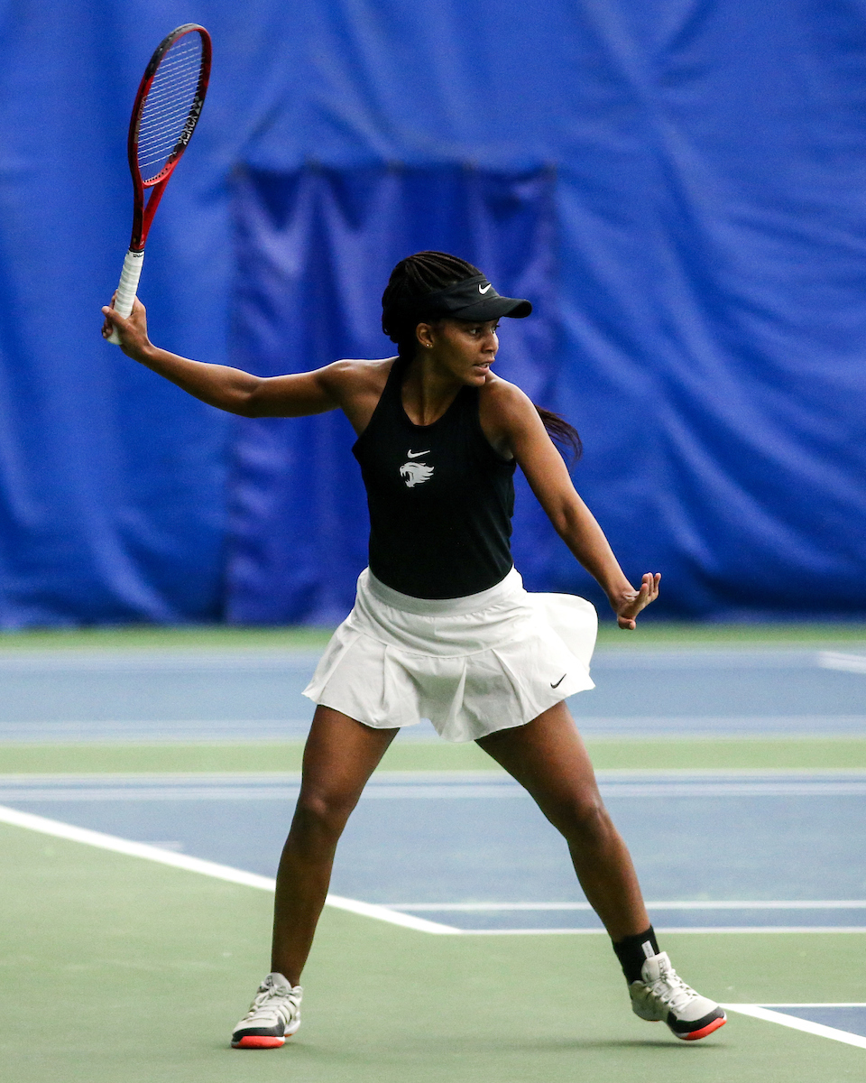 Lesedi Jacobs. 

Kentucky beats Miami 7-0.

Photo by Eddie Justice | UK Athletics