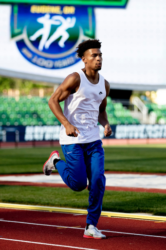 Jacob Smith.

Shake out.

NCAA Track and Field Outdoor Championships.

Photo by Chet White | UK Athletics