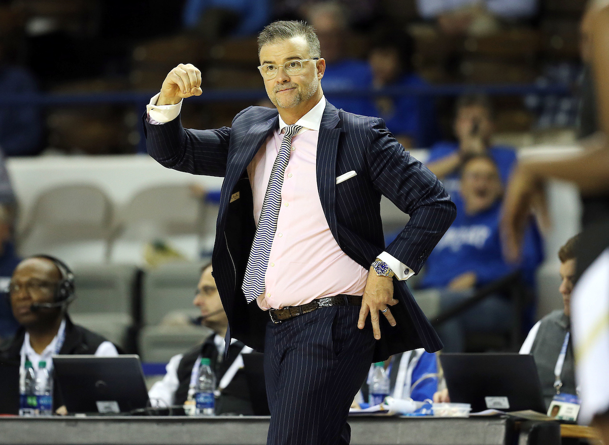 Matthew Mitchell 
UK Women's Basketball beats Alabama State on Wednesday, November 7, 2018 .

Photo by Britney Howard | UK Athletics