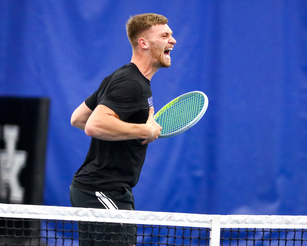 Millen Hurrion. 

Kentucky defeats South Carolina 4-2. 

Photo by Eddie Justice | UK Athletics