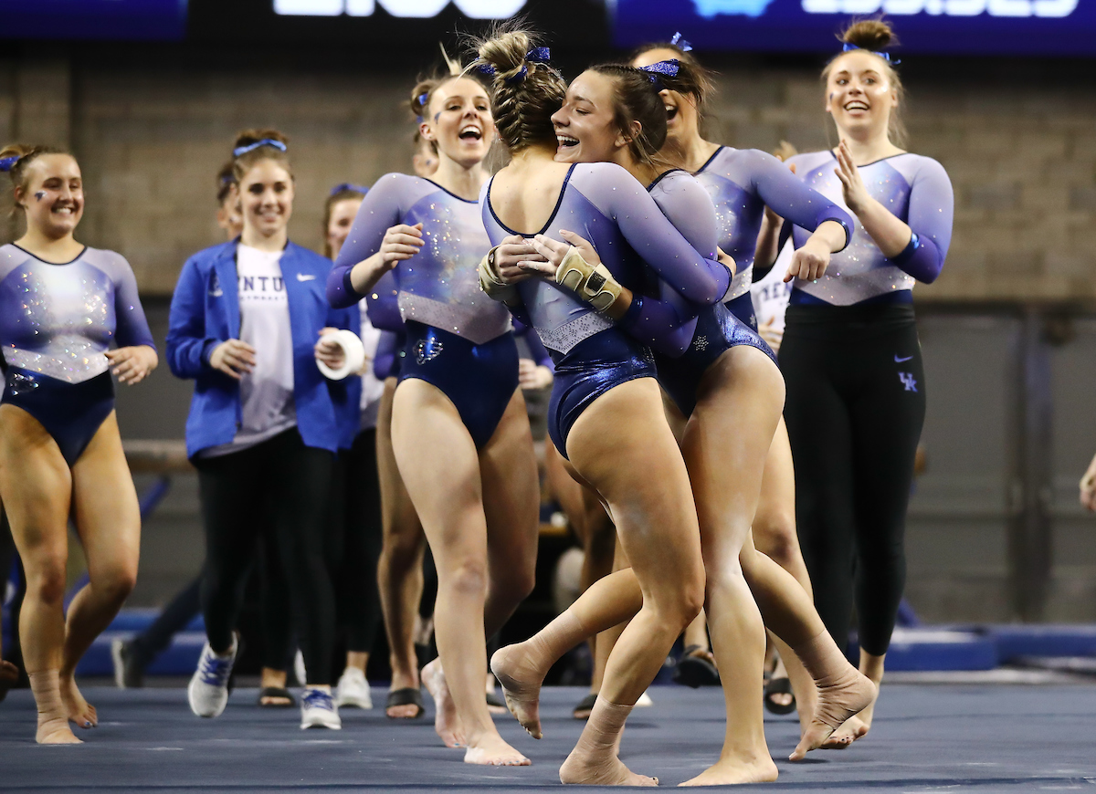 RAINA ALBORES.

Kentucky wins quad meet in Memorial Coliseum Debut.


Photo by Elliott Hess | UK Athletics