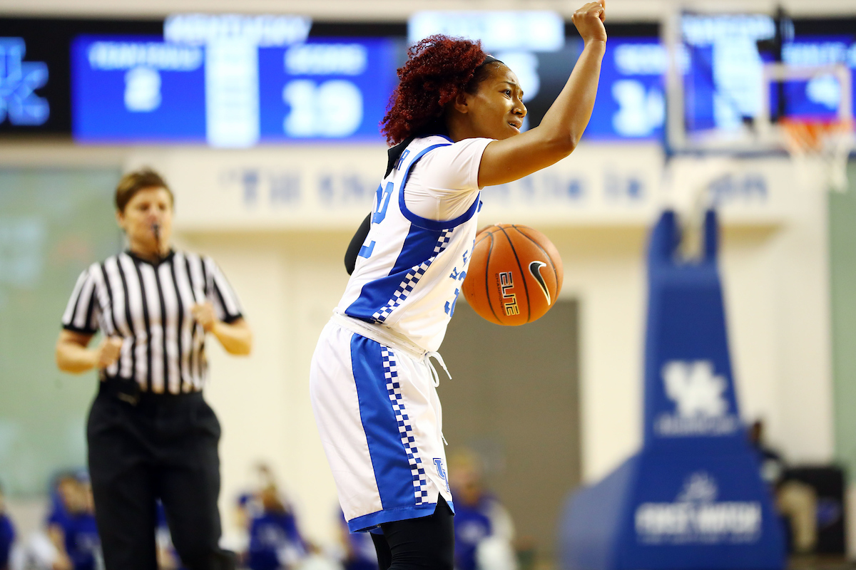 Jaida Roper

Kentucky beats Samford 79-49. 

Photo by Britney Howard | Staff