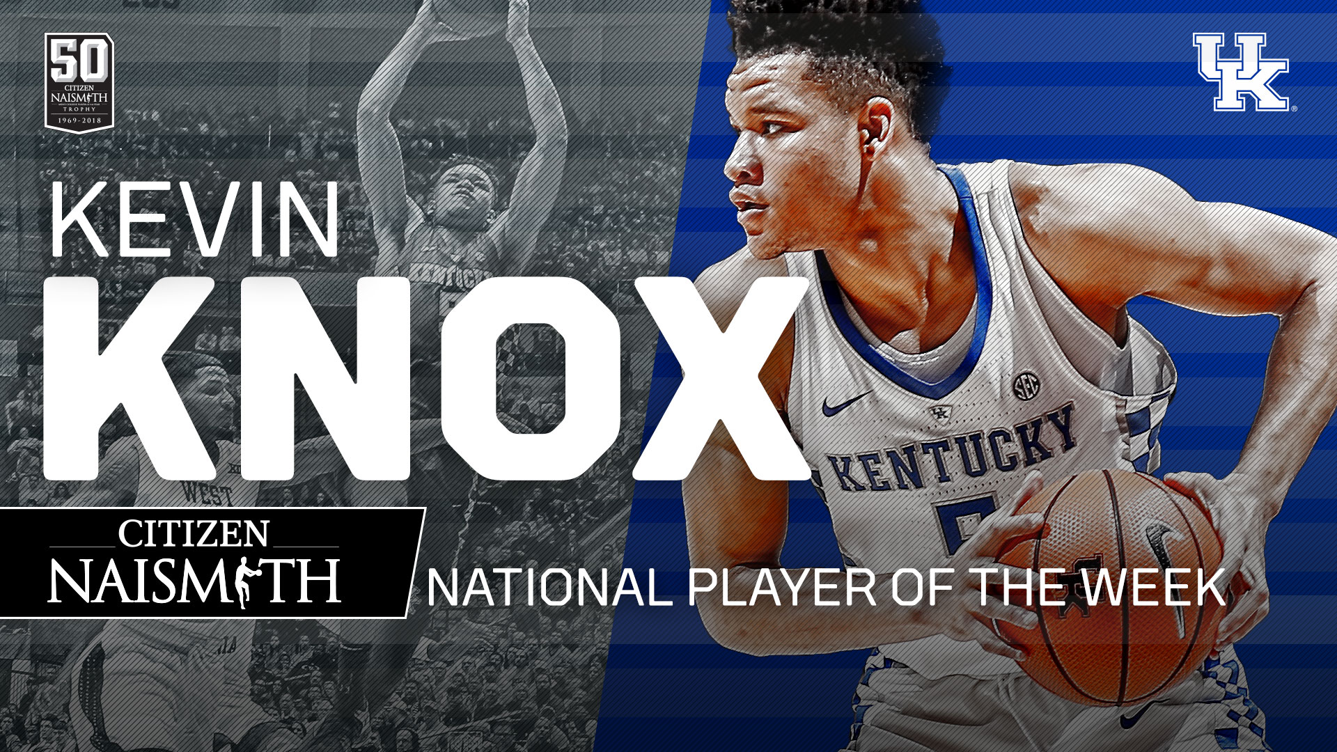 Knox Tabbed Citizen Naismith National Player of the Week