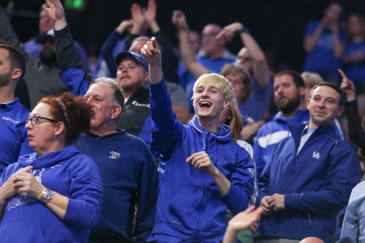 Fans.

The University of Kentucky men's basketball team beats South Carolina 76-48.

Photo by Hannah Phillips| UK Athletics