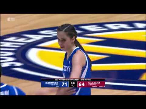 WBB: Kentucky 71, Alabama 64 - SEC Tournament