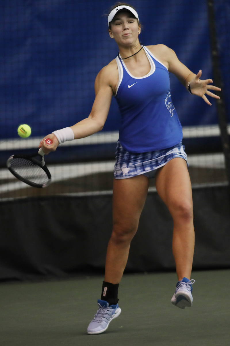 Akvil? Para?inskait?.

Kentucky women's tennis hosts Indiana

Photo by Quinn Foster | UK Athletics