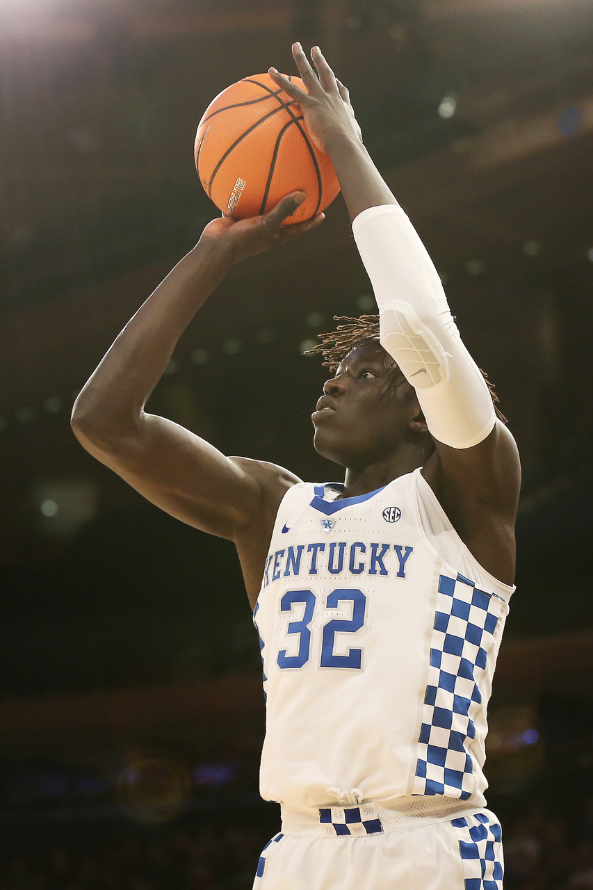 Wenyen Gabriel.

The University of Kentucky men's basketball team defeats Monmouth 93-76 on Saturday, December 9th, 2017 at Madison Square Garden in New York.

Photo by Chet White | UK Athletics