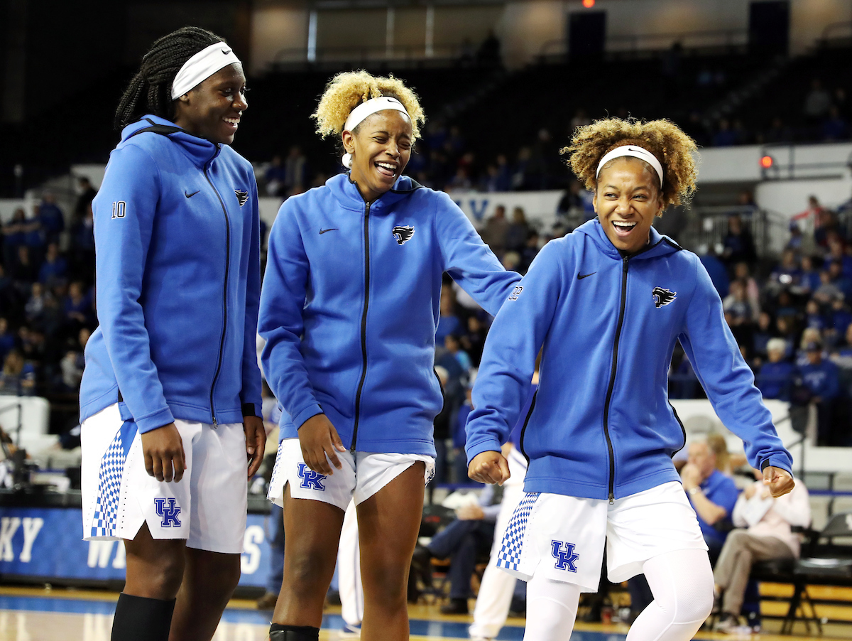 Jaida Roper, KeKe McKinney

Women's Basketball beat MTSU on Saturday, December 15, 2018. 

Photo by Britney Howard  | UK Athletics