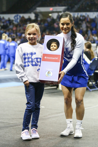 American Girl Doll Giveaway.

Kentucky falls to Florida, 197.800-196.600.

Photo by Hannah Phillips | UK Athletics