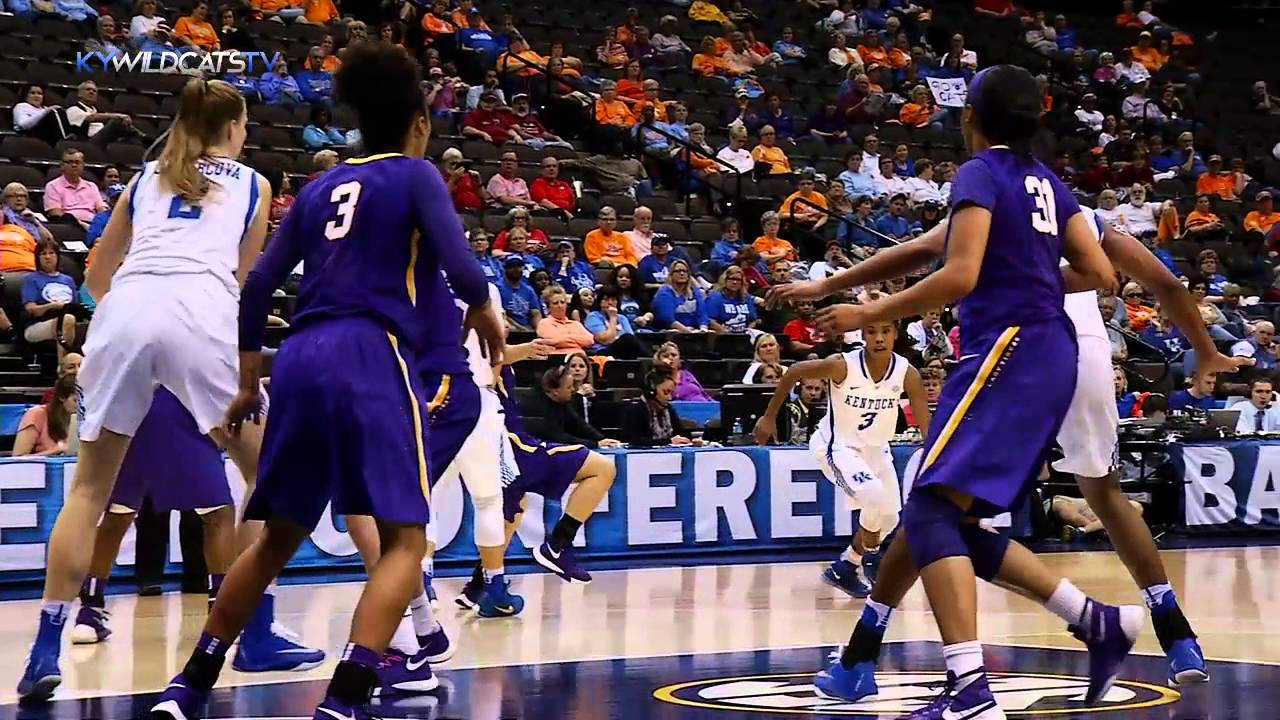 WBB Kentucky 79 LSU 71 SEC Tournament