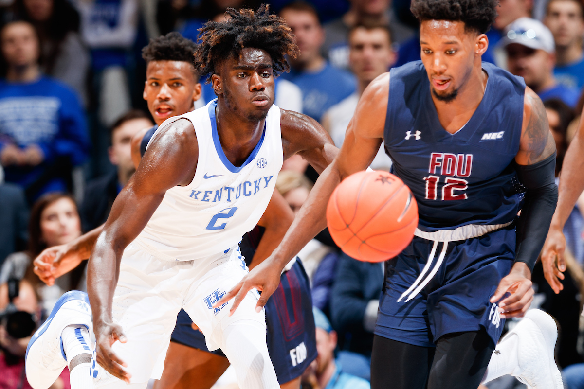 Kahlil Whitney.

Kentucky beat Fairleigh Dickinson 83-52.


Photo by Elliott Hess | UK Athletics