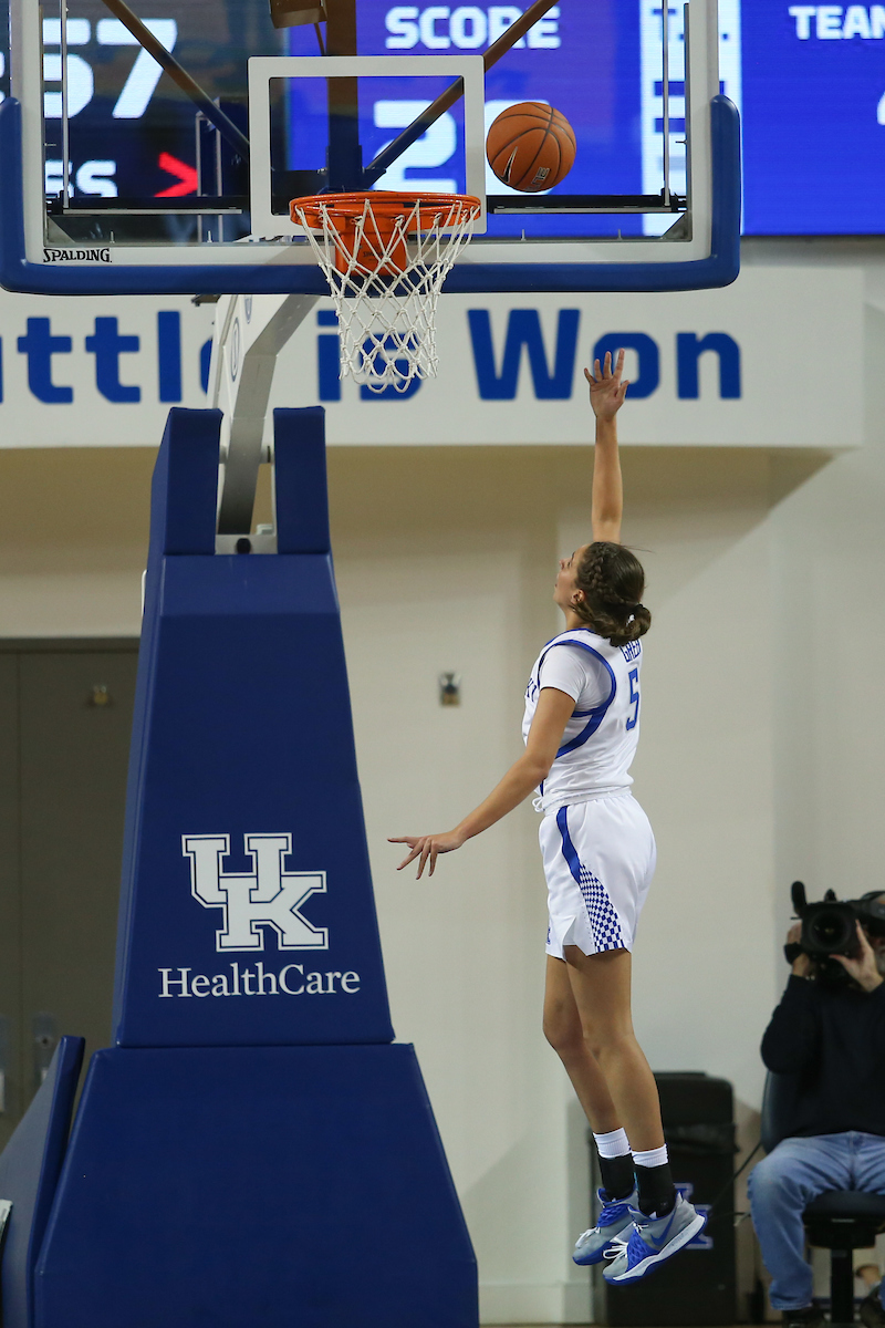 Blair Green.

UK women's basketball beat Southern 91-41.

Photo by Hannah Phillips | UK Athletics