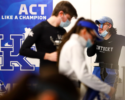 Mason Joachim. 

Kentucky Rifle Smallbore.

Photo by Eddie Justice | UK Athletics