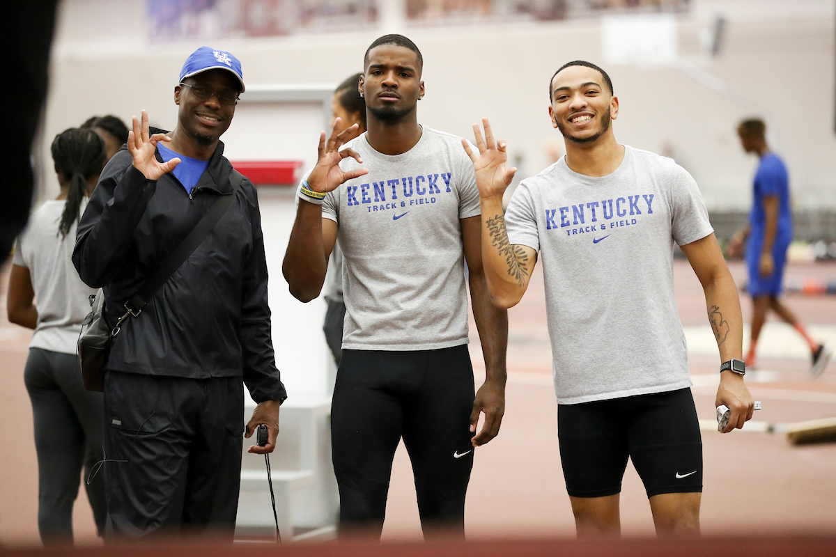 Tim Hall. Cameron Council. Khance Meyers.

2020 SEC Indoors.


Photo by Isaac Janssen | UK Athletics