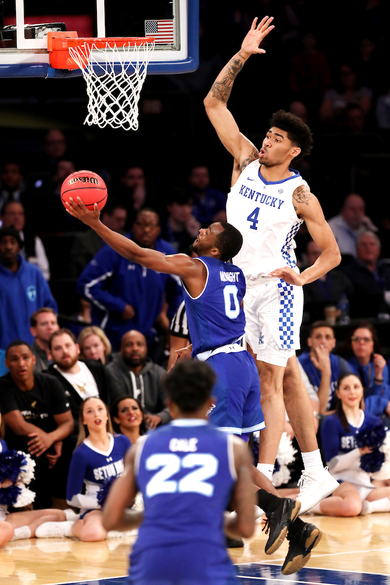 Nick Richards.

UK falls to Seton Hall 84-83.

Photo by Quinn Foster | UK Athletics