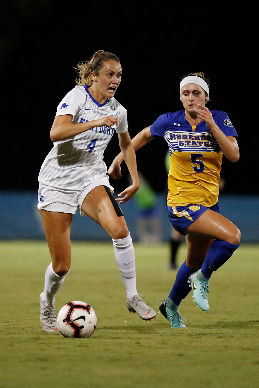 Hollie Olding.

The Kentucky women's soccer team beat Morehead State 2-1.

Photo by Chet White | UK Athletics