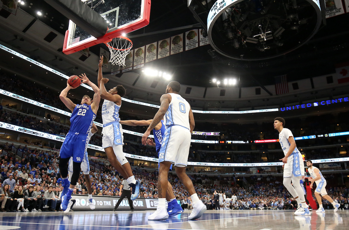 Reid Travis. 

UK beats to UNC 80-72. 


Photo By Barry Westerman | UK Athletics