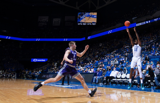 Keion Brooks Jr. 

UK beat Kentucky Wesleyan 95-72.

Photo By Barry Westerman | UK Athletics