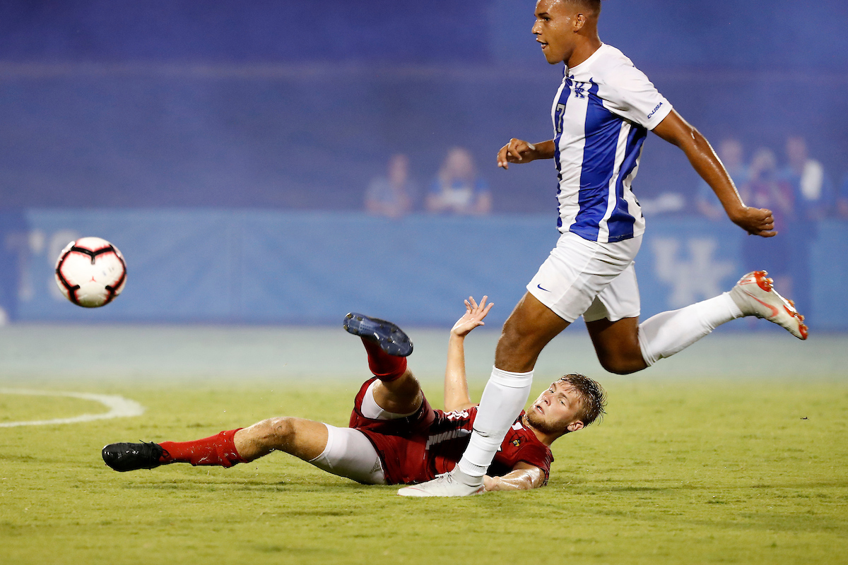 JJ Williams.

Kentucky beats Louisville 3-0.


Photo by Chet White | UK Athletics