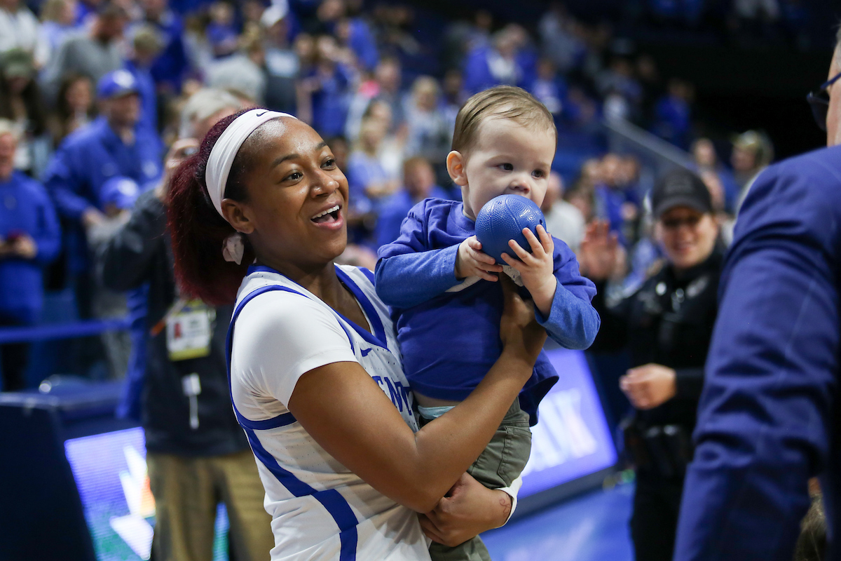 Jaida Roper 
The UK Women's Basketball team beat Florida 62-51. 

Photo by Hannah Phillips | UK Athletics