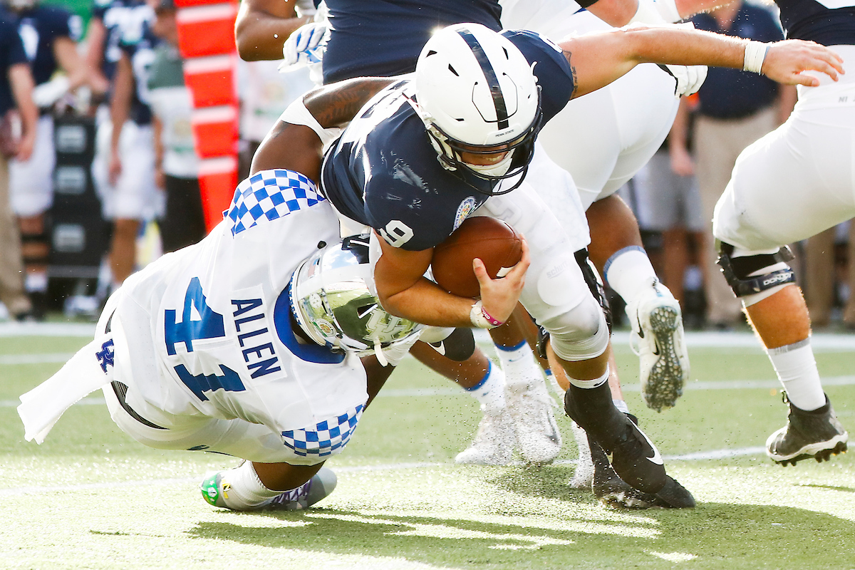 Josh Allen.

The UK football team beat Penn State27-24 in the Citrus Bowl.

Photo by Chet White | UK Athletics