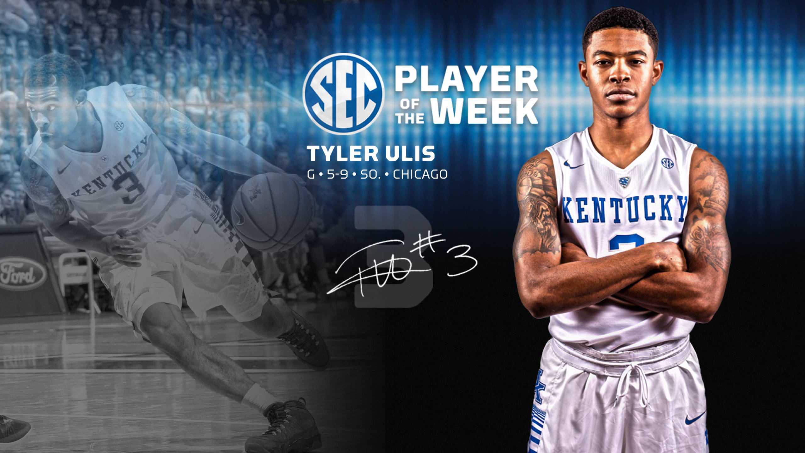 Ulis Wins SEC Player of the Week Award after Win over Louisville