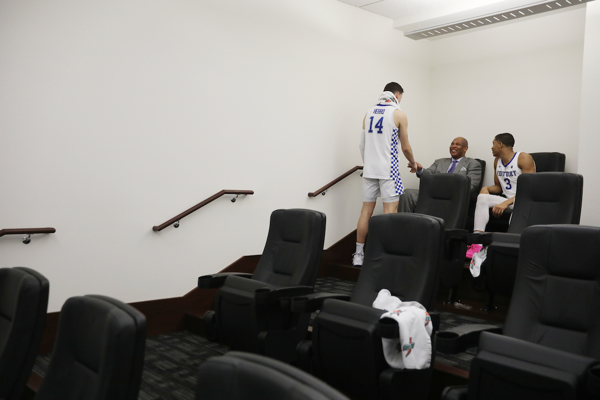 Tyler Herro. Kenny Payne. Keldon Johnson.

Kentucky beat Tennessee 86-69..

Photo by Quinn Foster | UK Athletics
