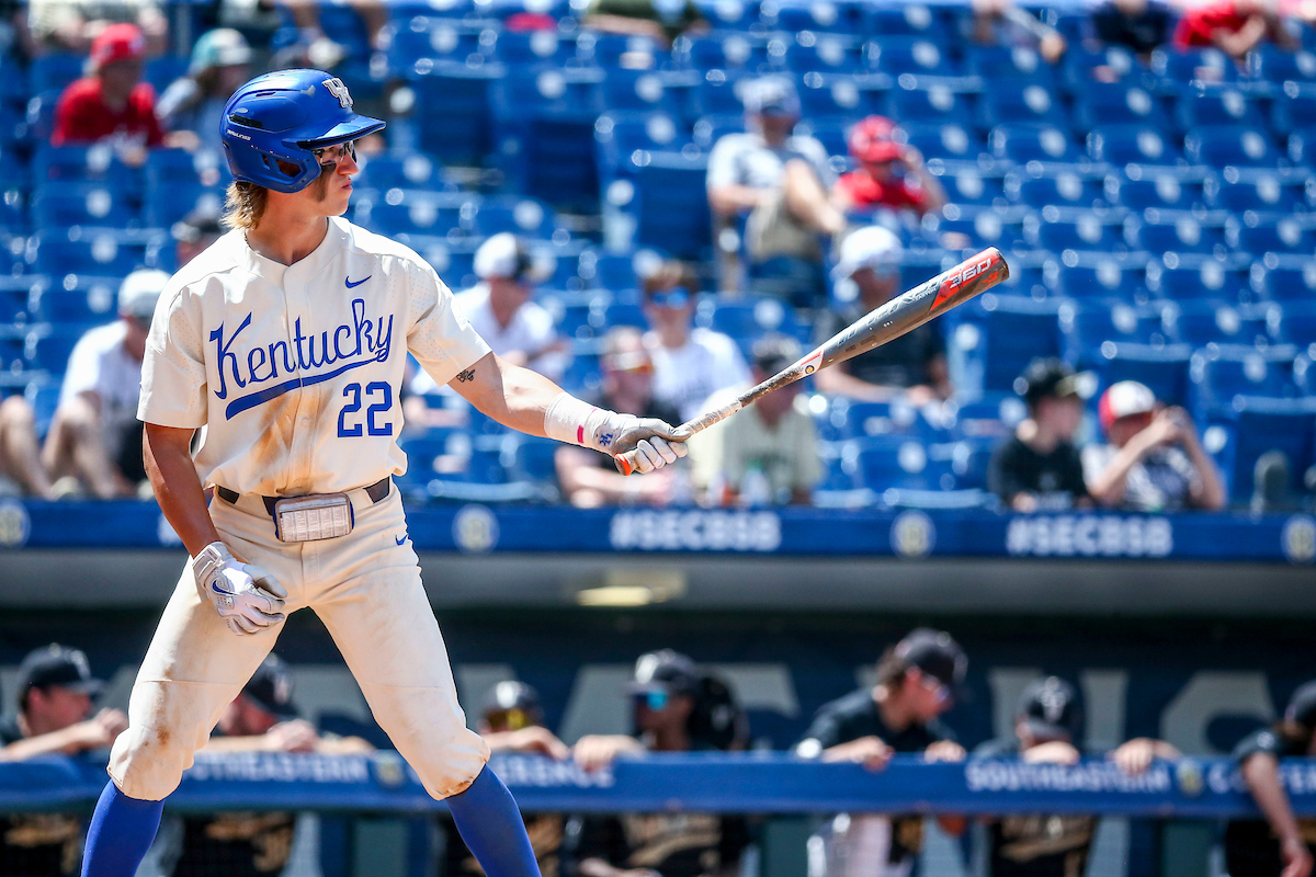 John Thrasher.

Kentucky beats Vanderbilt 10-2.

Photo by Sarah Caputi | UK Athletics