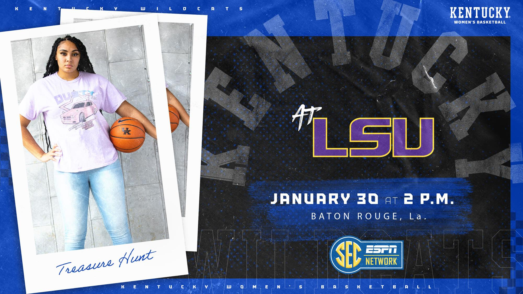 Kentucky Ends Road Stretch Sunday at No. 12/11 LSU