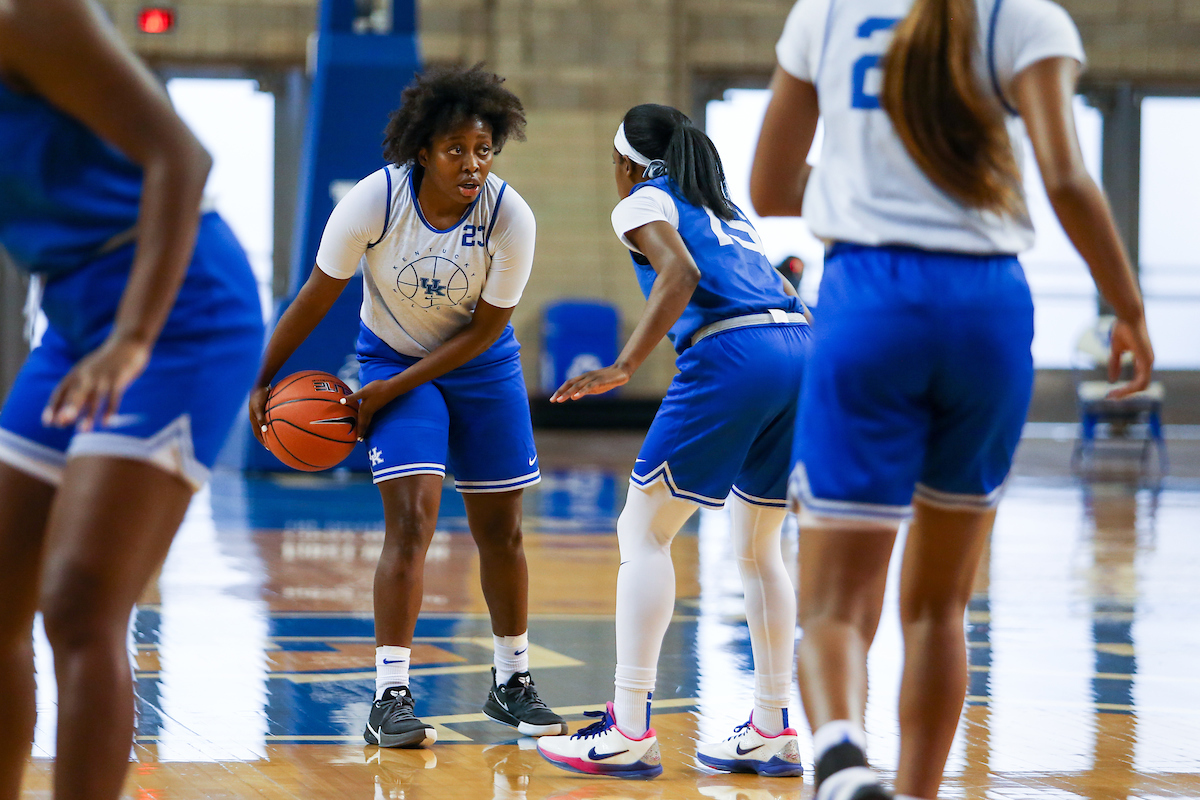 Kameron Roach.

Women’s basketball Scrimmage.

Photo by Hannah Phillips | UK Athletics
