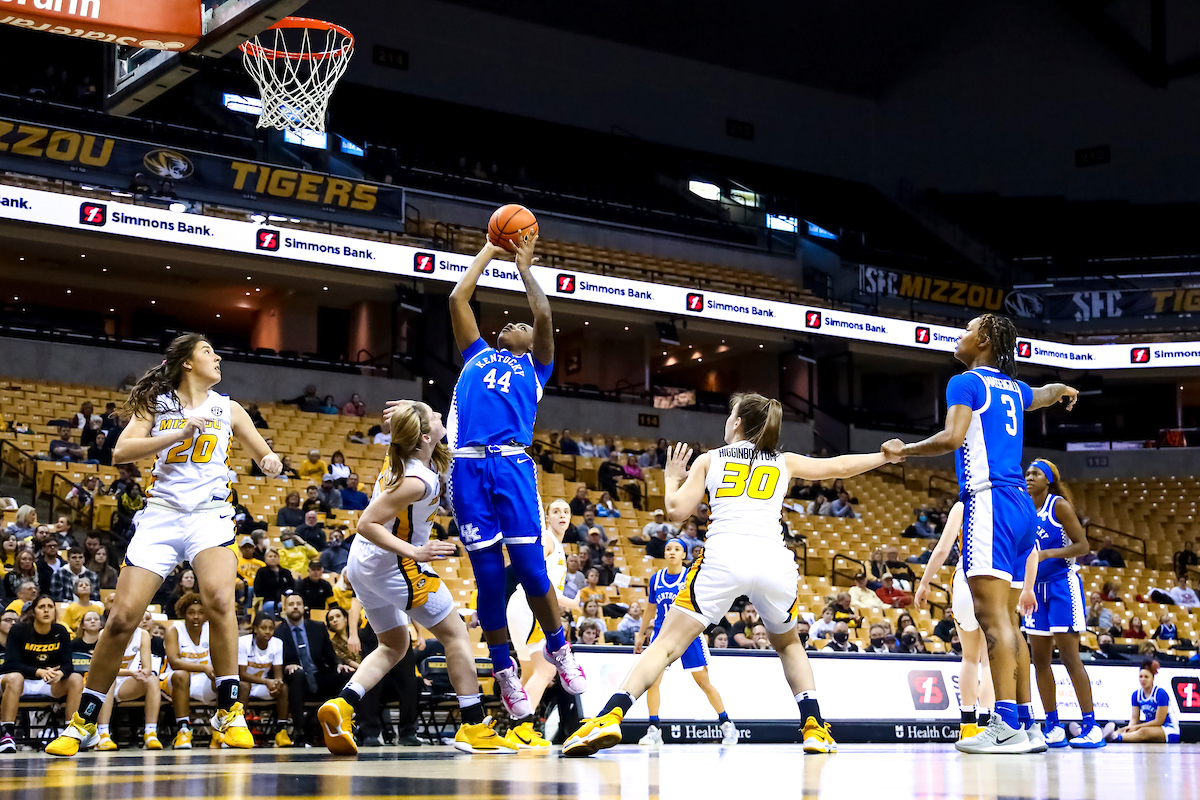 Dre’Una Edwards.

Kentucky defeats Missouri 78-63.

Photo by Eddie Justice | UK Athletics