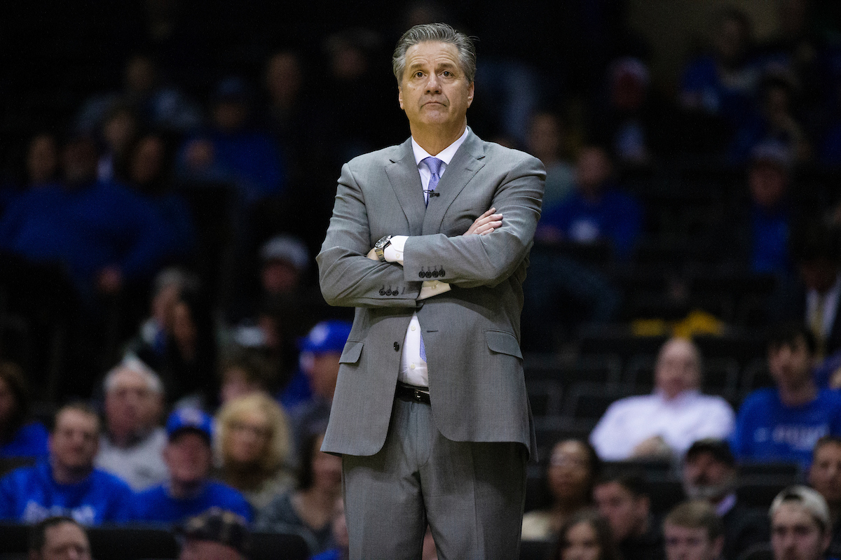 John Calipari.

Kentucky beat Vanderbilt 87-52 on Tuesday, January 29, 2019, at Memorial Gym in Nashville, TN.

Photo by Chet White| UK Athletics