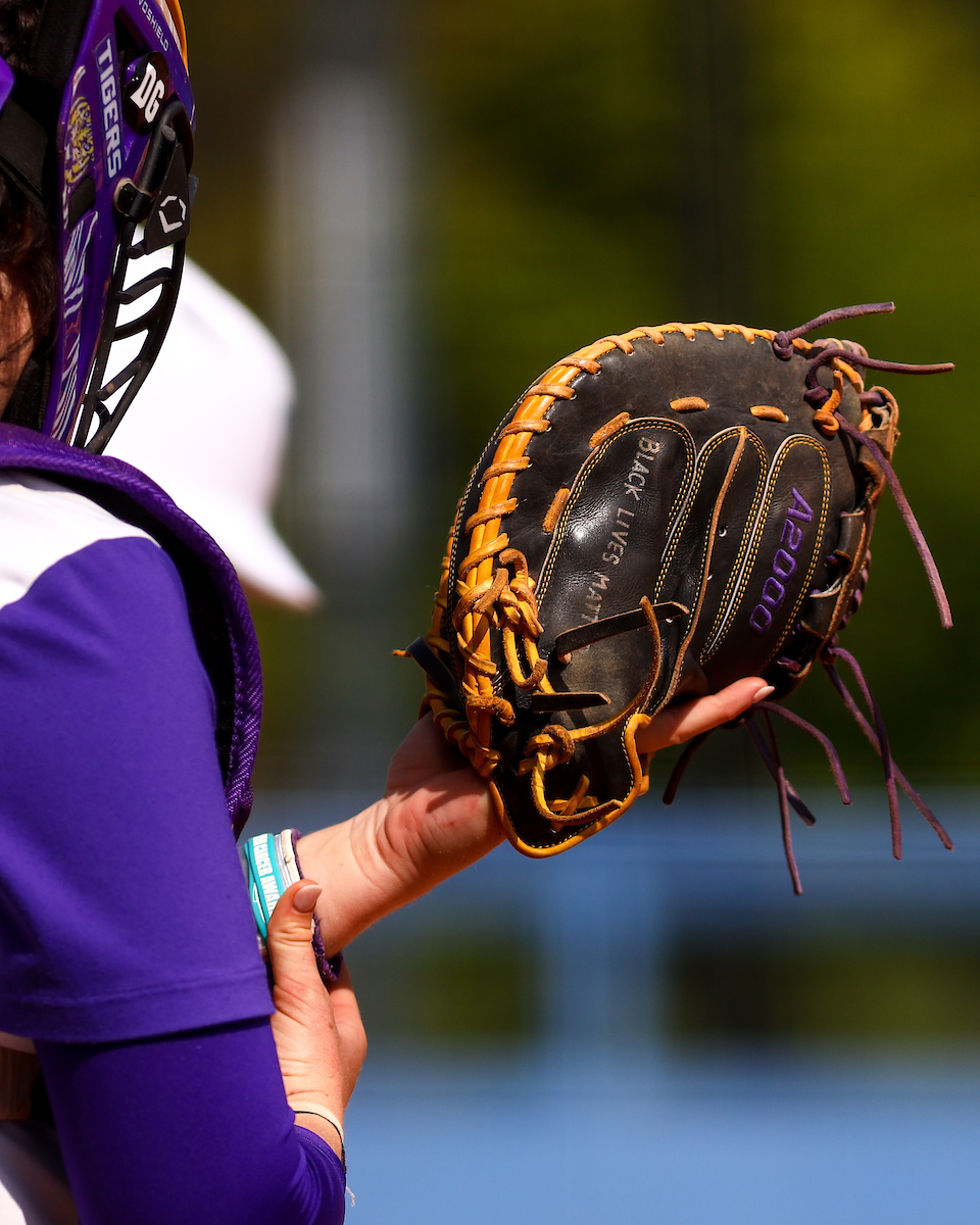 Glove. 

Kentucky loses to LSU 10-4. 

Photo by Eddie Justice | UK Athletics