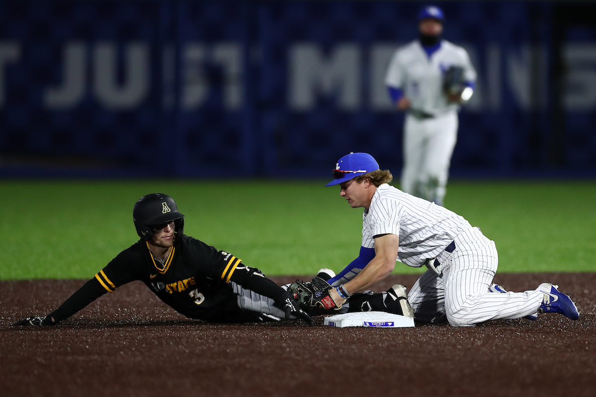 AUSTIN SCHULTZ.

Kentucky beat Appalachian State 7-3.

Photo by Elliott Hess | UK Athletics