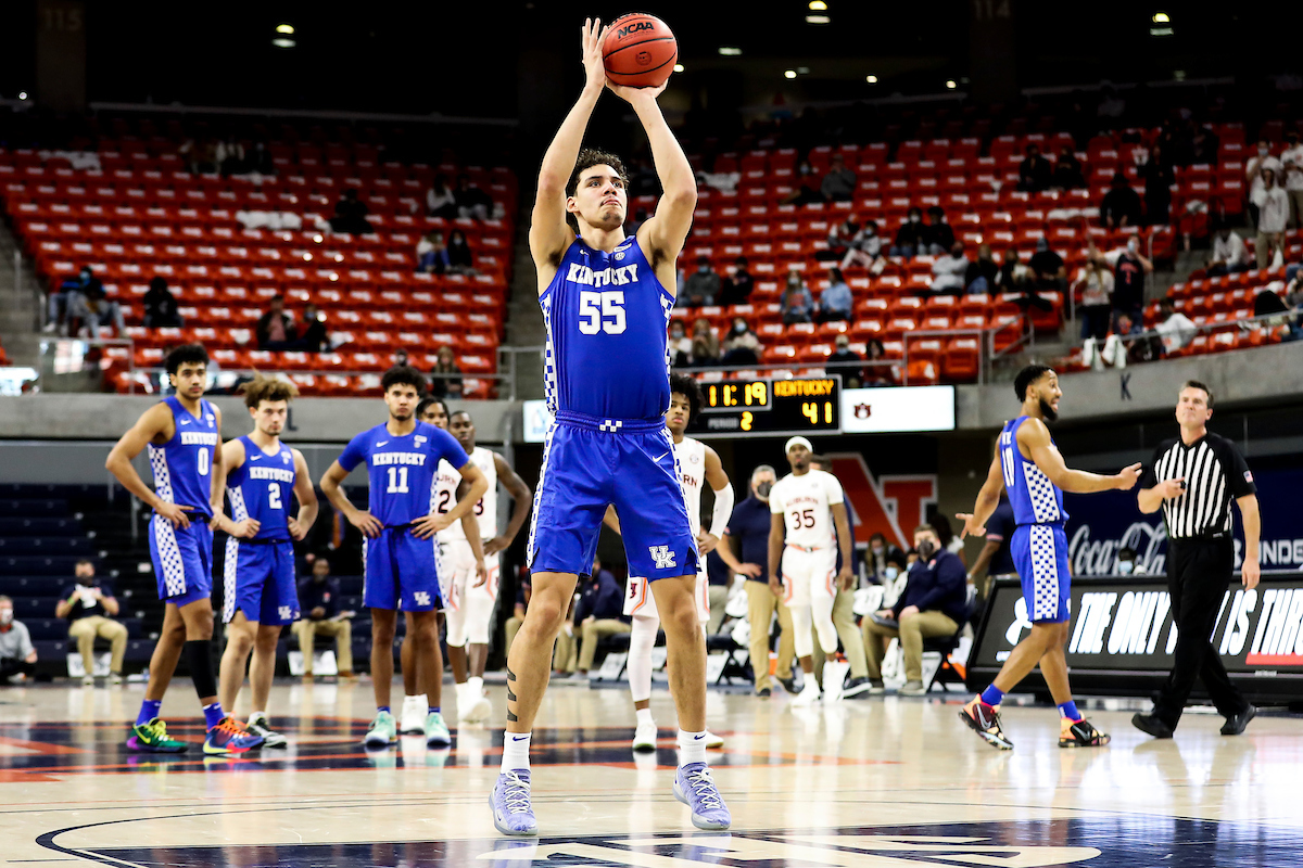 Lance Ware.

Kentucky loses to Auburn, 66-59.

Photo by Chet White | UK Athletics