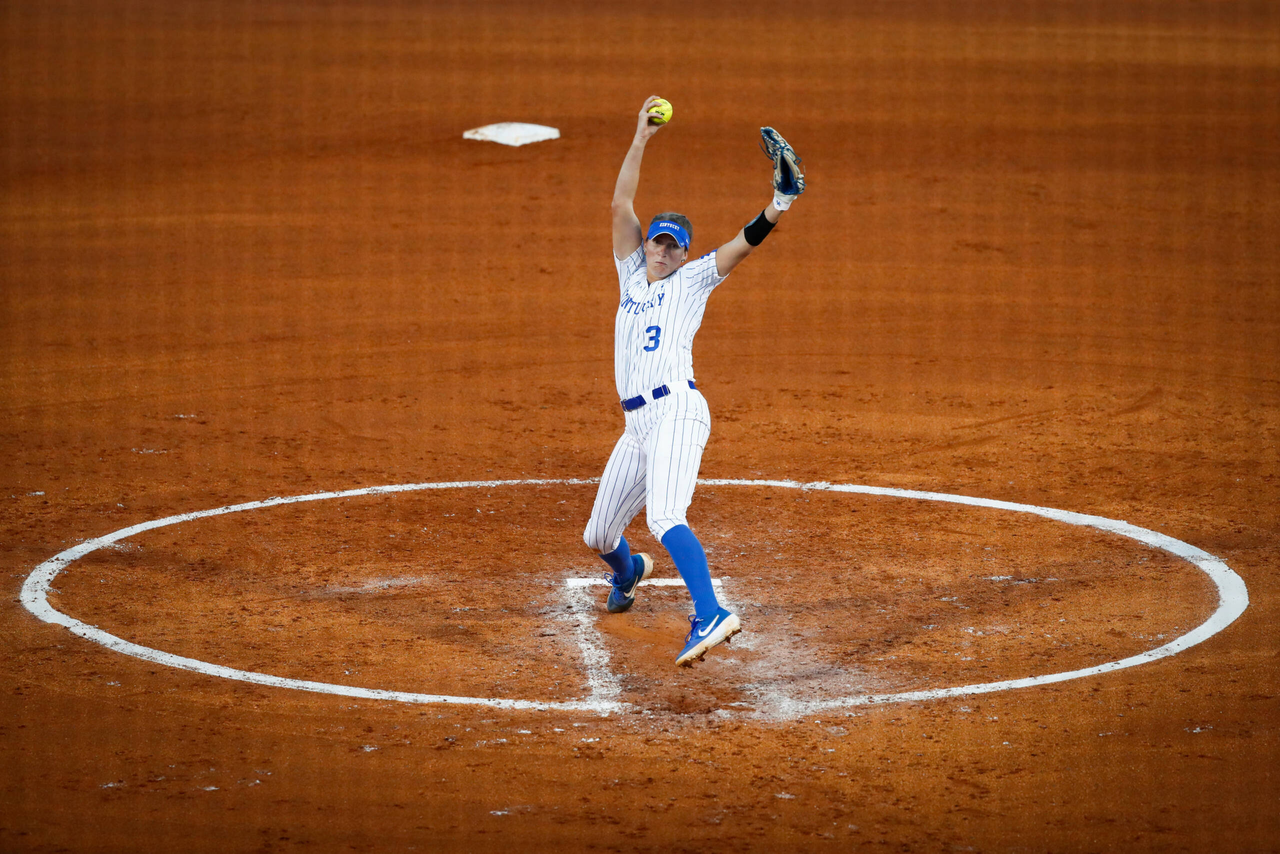 Grace Baalman.

Kentucky beat Auburn 7-0.
