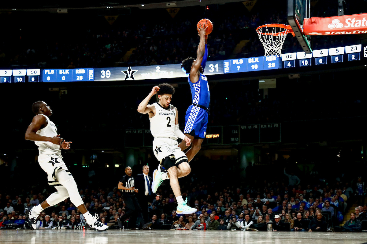 Ashton Hagans.

Kentucky beat Vanderbilt 78-64.

Photo by Chet White | UK Athletics