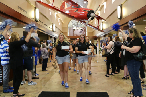 The University of Kentucky softball team's send-off on Tuesday, May 23rd, 2018 at TAC Air in Lexington, KY.

Photos by Noah J. Richter I UKAthletics