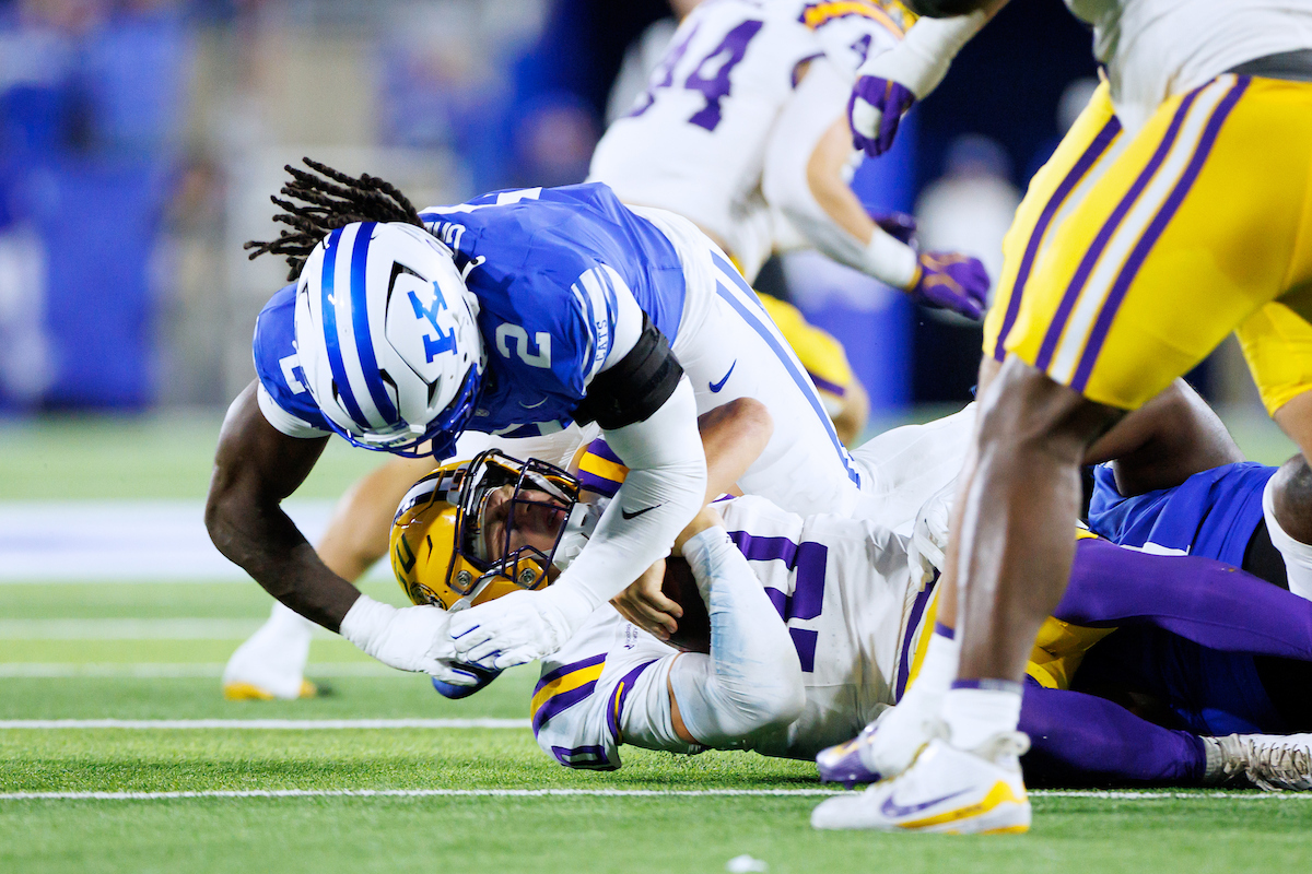 Kentucky Linebacker Sam Greene Named Comeback Player of the Week