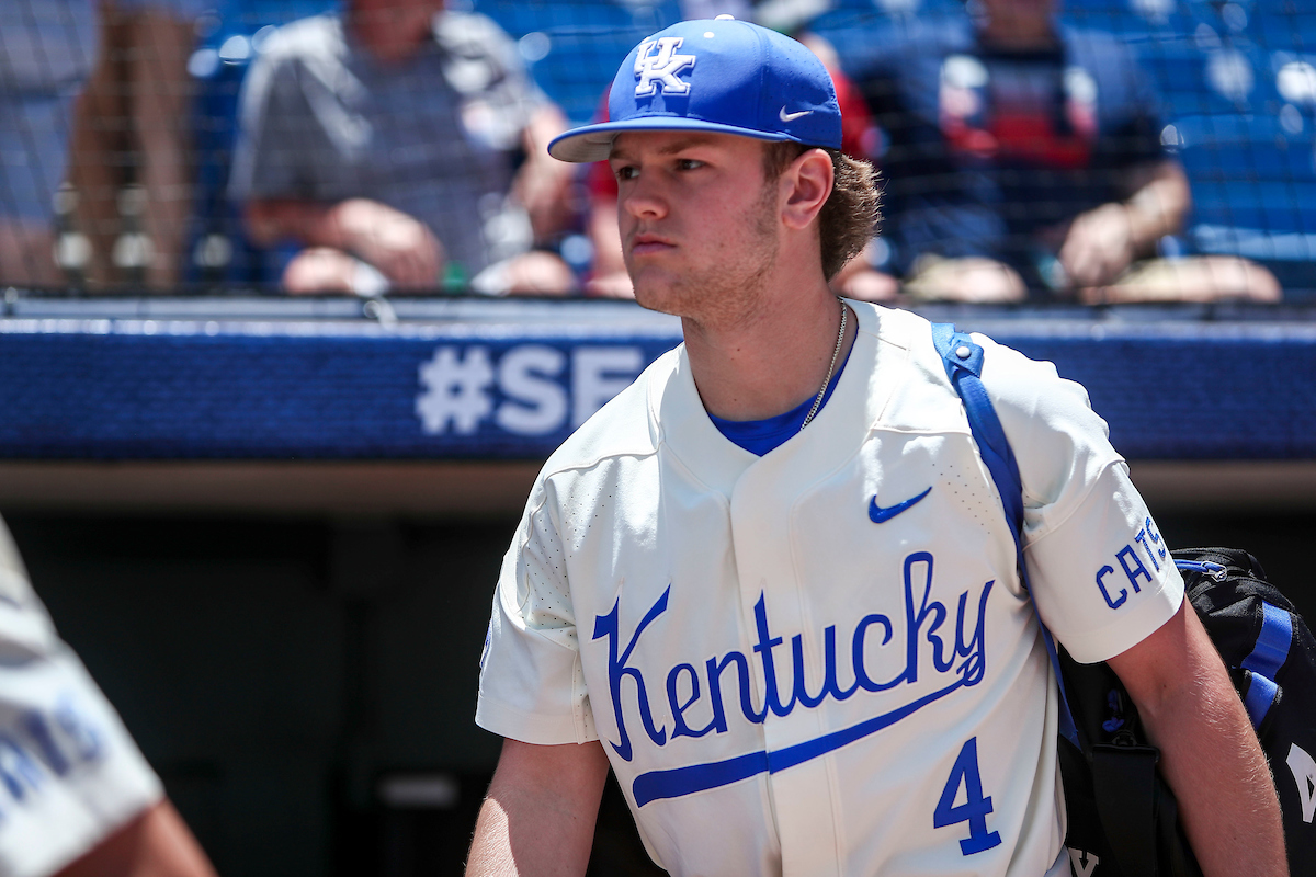 Emilien Pitre.

Kentucky defeats LSU 7-2.

Photo by Sarah Caputi | UK Athletics