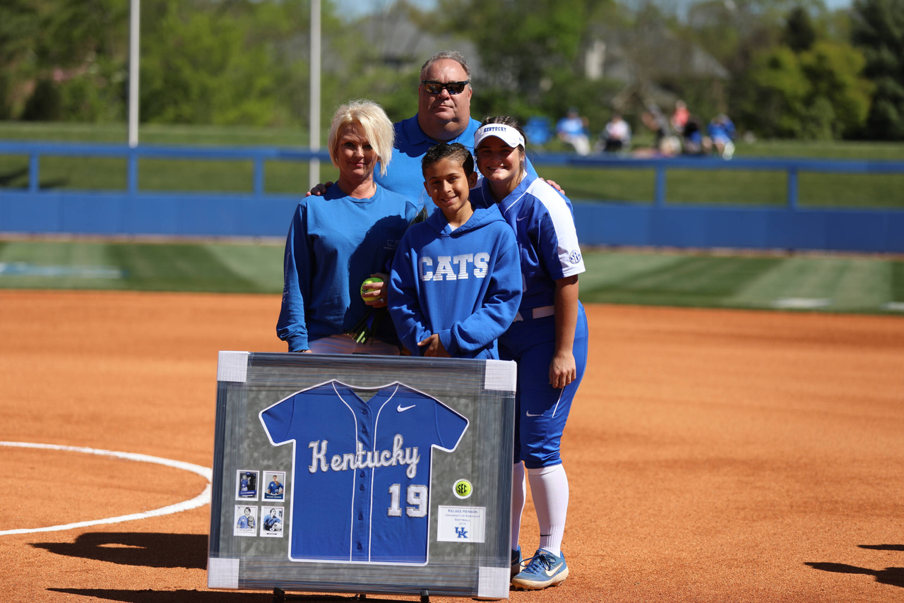 Kelsee Henson.

University of Kentucky softball vs. Auburn on Senior Day. Game 1.

Photo by Quinn Foster | UK Athletics