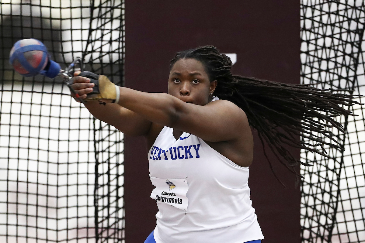 Simisola Akinrinsola.

Day 1. SEC Indoor Championships.

Photos by Chet White | UK Athletics