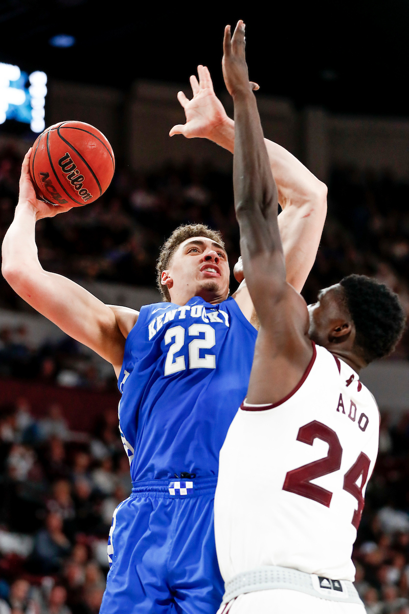 Reid Travis.

Kentucky beat Mississippi State 71-67 at Humphrey Coliseum in Starkville, MS.

Photo by Chet White | UK Athletics