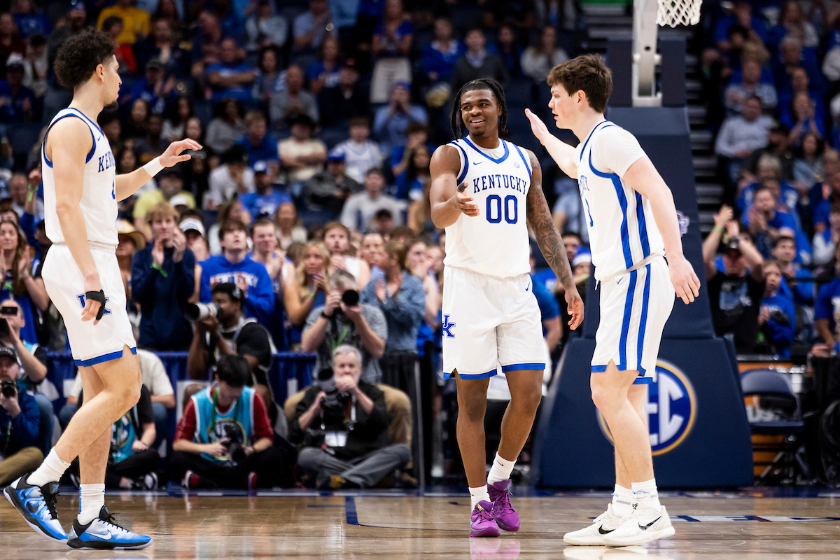 Kentucky-Oklahoma Men's Basketball SEC Tournament Photo Gallery