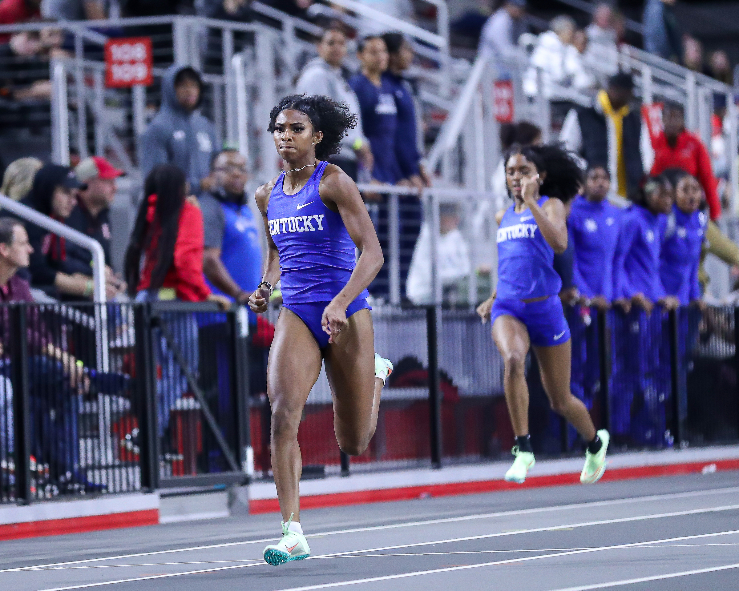 Masai Russell Wins 60H at Tiger Paw Invitational