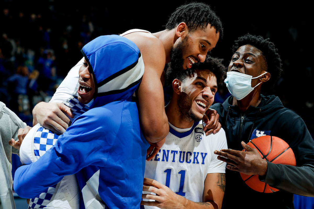 Cam’Ron Fletcher. Davion Mintz. Dontaie Allen. Terrence Clarke.

Kentucky beat Vanderbilt 77-74. 

Photo by Chet White | UK Athletics