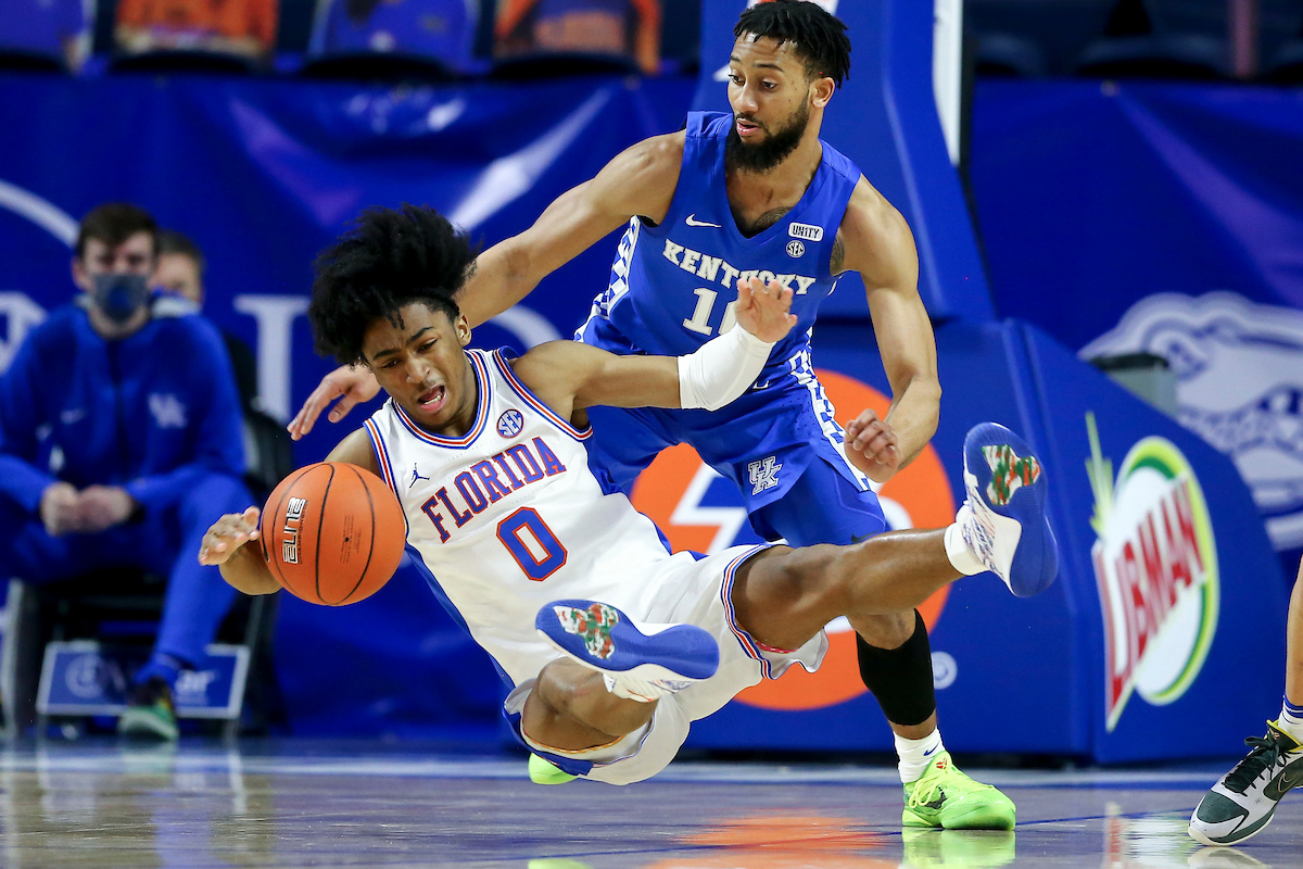 Davion Mintz.

Kentucky beat Florida 76-58 at the O’Connell Center in Gainesville, Fla.

Photo by Chet White | UK Athletics