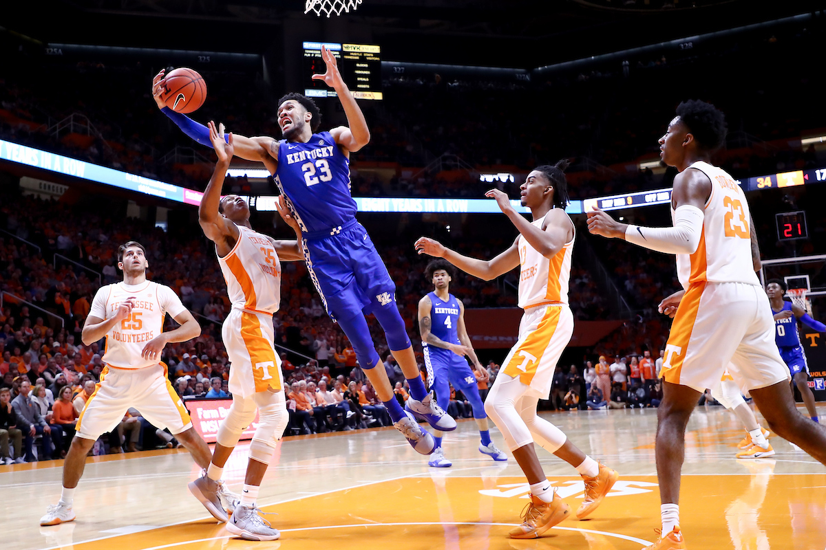 EJ Montgomery.

Kentucky beat Tennessee, 77-64.

Photo by Elliott Hess | UK Athletics