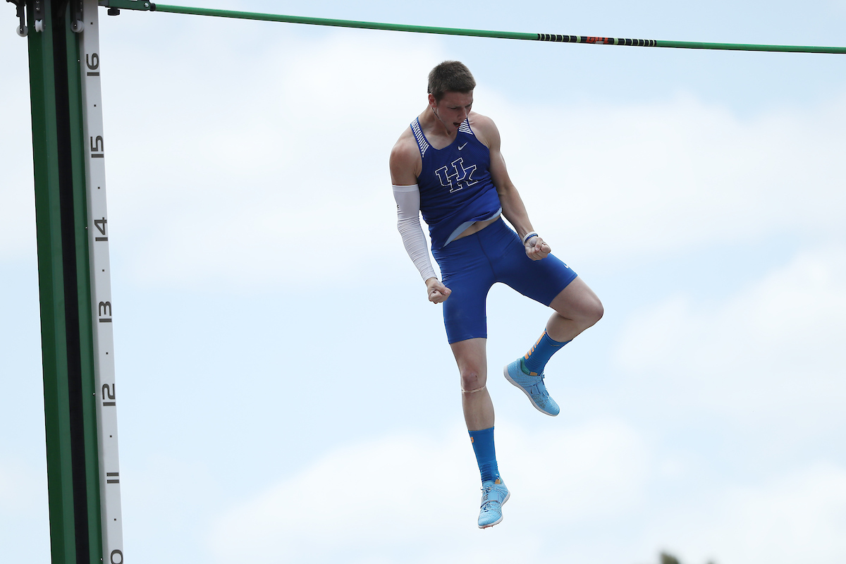 Tim Duckworth.

Day two of the NCAA Track and Field Outdoor National Championships. Eugene, Oregon. Thursday, June 7, 2018.

Photo by Chet White | UK Athletics